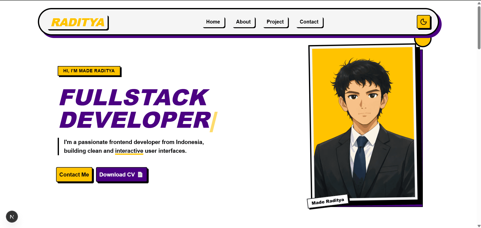 Portfolio Website